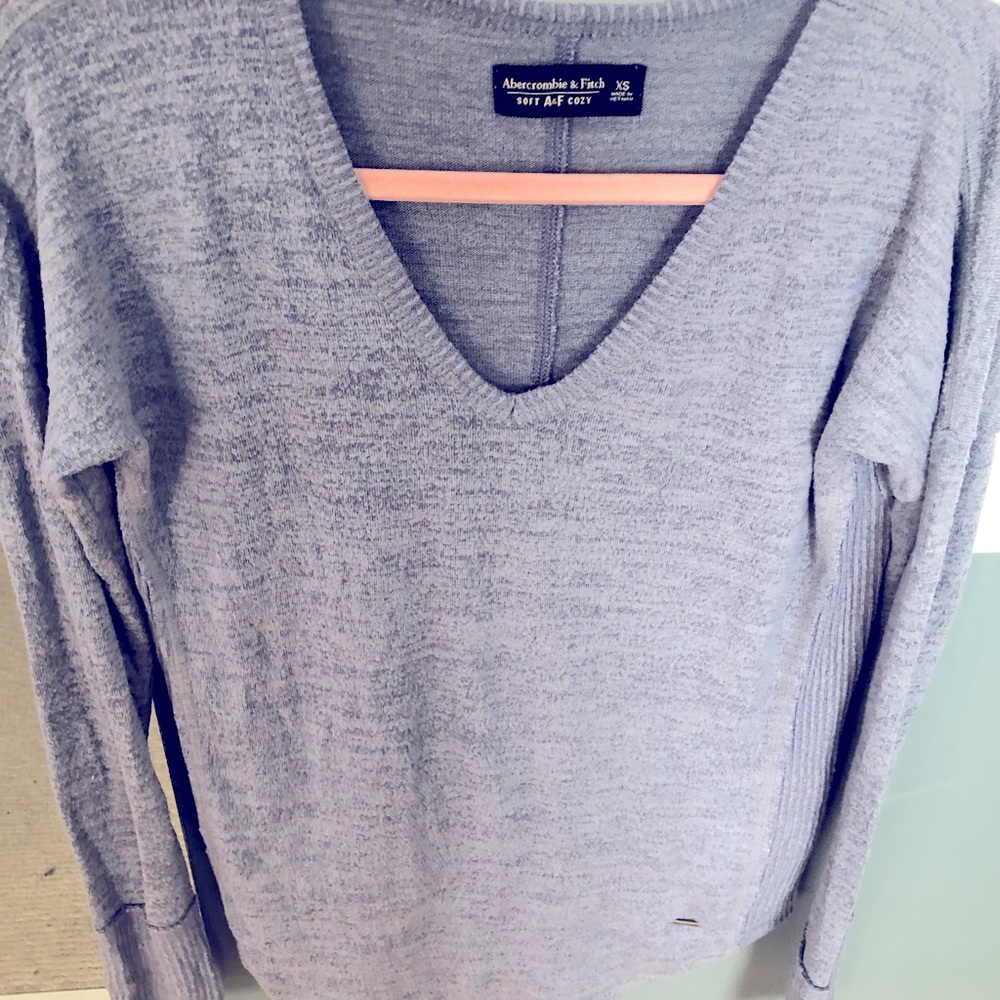 Abercrombie&Fitch soft A&F cozy blue XS